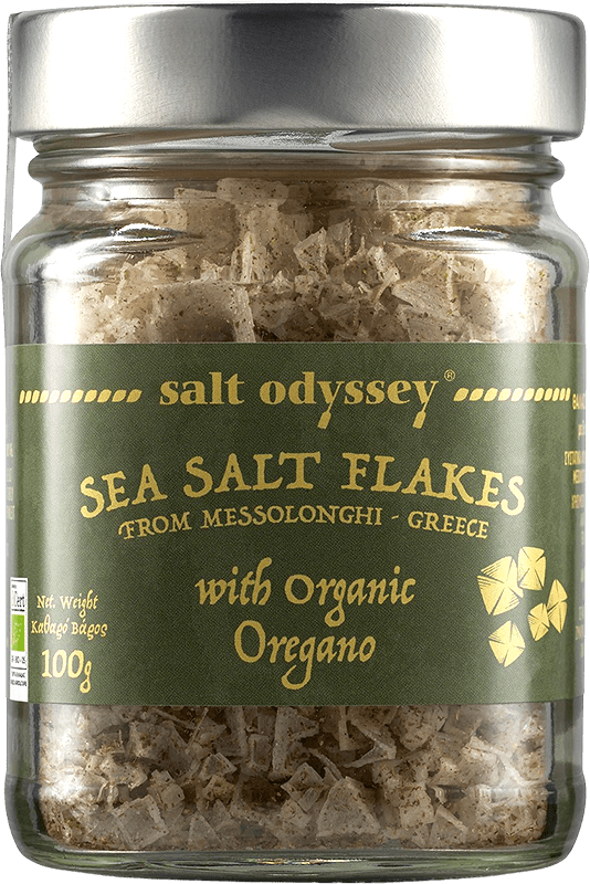 Sea Salt Flakes Wild Organic Oregano