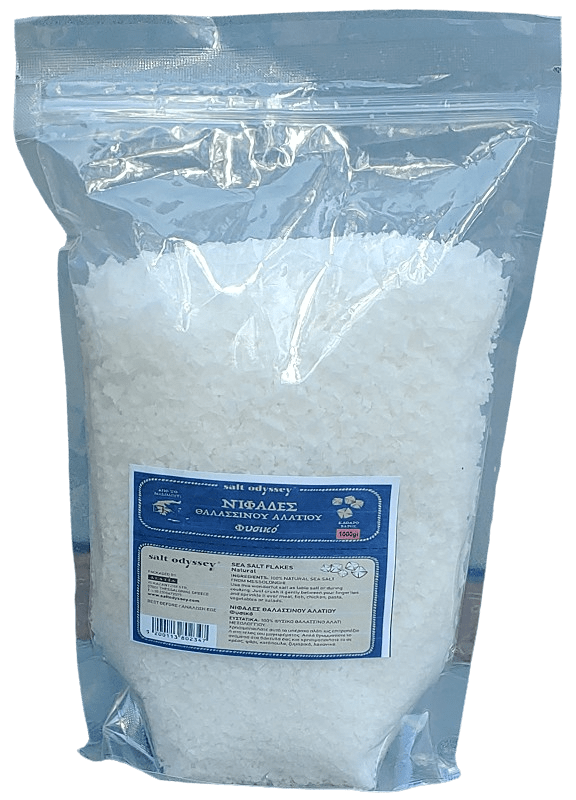 Sea Salt Flakes Natural - Restaurant size