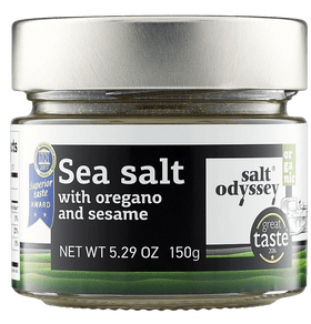 Pure Sea Salt with Organic Oregano & Sesame