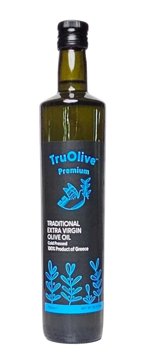 Traditional TruOlive Extra Virgin Olive Oil — 100% Greek