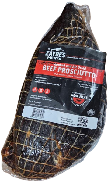 Smoked & Air-Dried Beef Prosciutto – Crafted from Premium Top Round