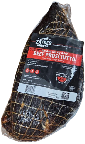 Smoked & Air-Dried Beef Prosciutto – Crafted from Premium Top Round