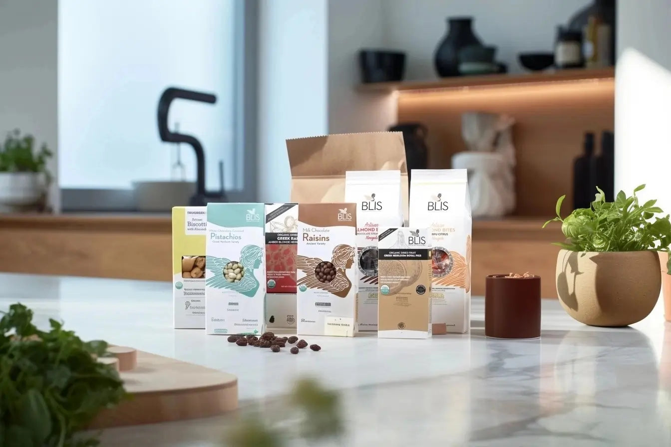 Blis Farms products in a kitchen