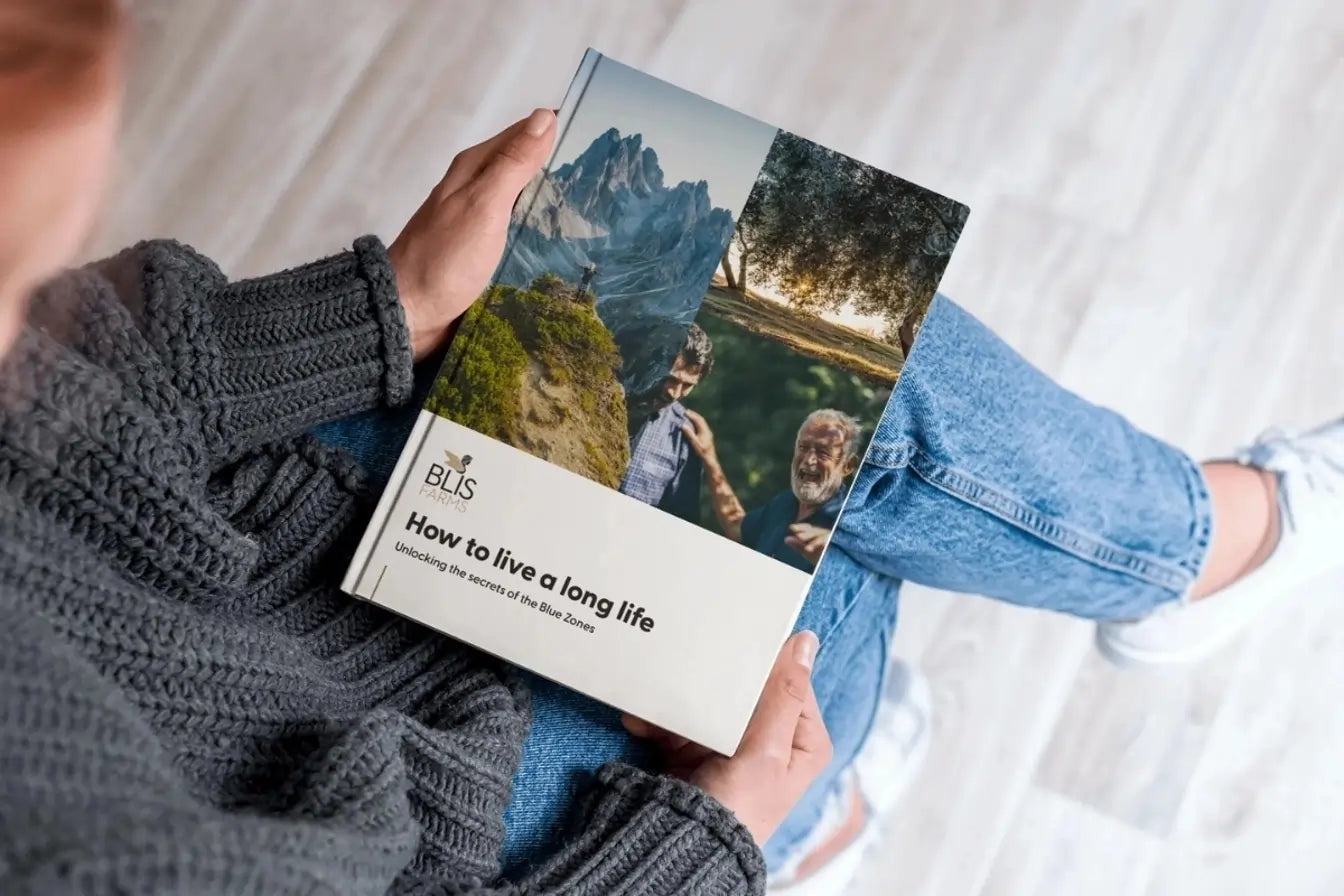 Blue Zone longevity booklet